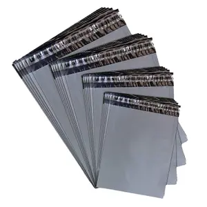 1000 x 9x12" (228x304mm) Plain Grey Polythene Waterproof Self Sealing Postal Mailing Bags