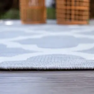 Ecology Collection Outdoor Rugs in Grey  400g