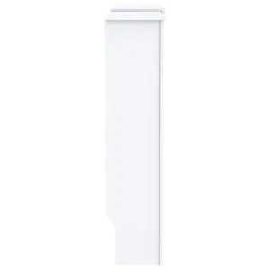 MDF Radiator Cover White 205 cm