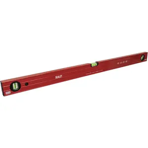 900mm Aluminium Ribbed Box Spirit Level with Precision 45 Degree Angle Measurement