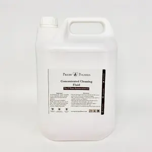 No 2  Non Ammoniated Brass, Clock Cleaning Concentrate Solution 5 Litres