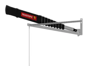 Telesteps Loft Line Maxi Telescopic Ladder - 10 Tread Adjustable Design for Safety and Convenience