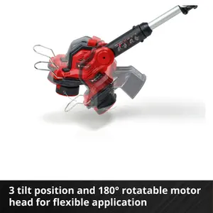 Einhell 28cm Power X-Change Cordless Strimmer 18V Grass Trimmer & Lawn Edger GE-CT 18/28 Li Solo - Body Only