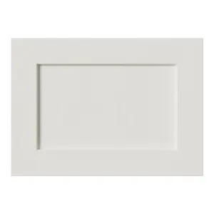 Tydeman Matt porcelain Shaker Bridging door & pan drawer front, 356mm x 20mm x 497mm