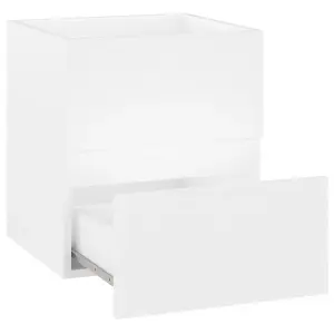 Berkfield Sink Cabinet White 41x38.5x45 cm Engineered Wood