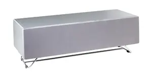 Chromium TV-Stand with 1 Flap Grey CRO2-1200CPT-GR