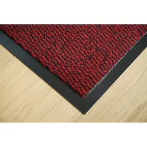 Aarib Door Mat Red / Rectangle 40cm x 60cm