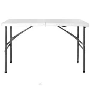 Foldable 4ft Heavy Duty Folding Camping Picnic Garden Portable Table