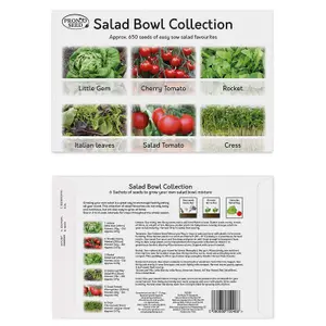 Pronto Seed Vegetable Bumper Pack, 21 Varieties, Over 1700 Seeds