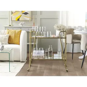 Peringer Metal Bar Cart