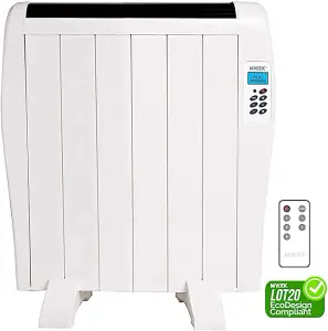 MYLEK Premium Aluminium Electric Panel Heater with Timer, Thermostat & Remote Control 900w