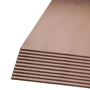 5.5mm Non-Structural Hardwood Plywood Sheet 8' x 4' (x10 Sheets)