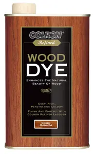 Colron Refined Georgian medium oak Matt Furniture Wood dye, 500ml