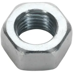 25 Pack M16 Steel Hex Nuts with 2mm Pitch - DIN 934 Certified Quality