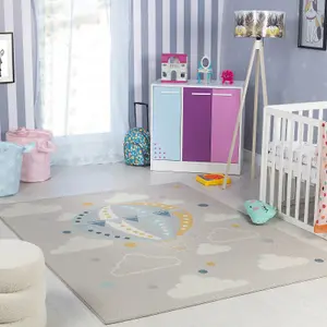 MONTY Kids' Bedroom & Playroom Rug 120 x 170 cm