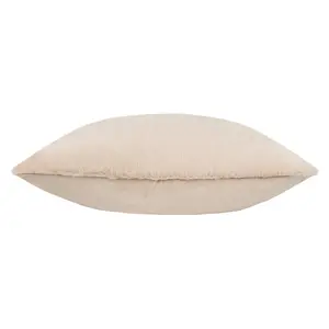 Paoletti Stanza Faux Fur Feather Filled Cushion