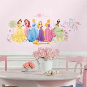 RoomMates Disney Princess Glow Princess Peel & Stick Wall Decals