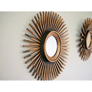 Currey Mirror Set (Set of 3) Gold