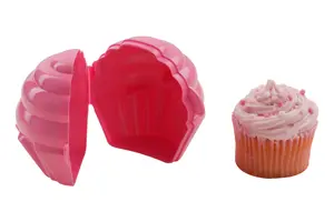 Essentials by Premier Hallie Hot Pink PP Cupcake Keeper