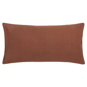 Hoem Meta Abstract 100% Cotton Feather Filled Cushion