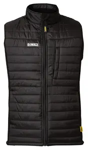 DeWalt Force Work Gilet Padded Bodywarmer Black - Size XXXL