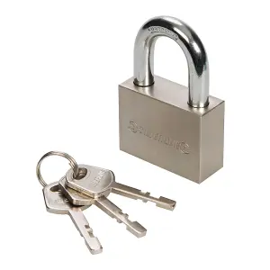 Silverline - Steel Padlock - 50mm