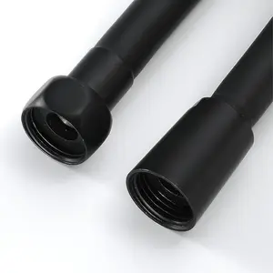 ENKI Easy Clean Black PVC Shower Hose 1.5m