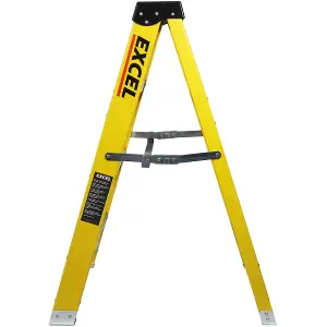 Excel Electricians Fibreglass Step Ladder 3 Tread 1.03m Heavy Duty