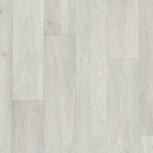 White Modern Stone Effect Anti-Slip Vinyl Flooring For Kitchen, Bathroom, 2.6mm Thick Vinyl Sheet-6m(19'8") X 4m(13'1")-24m²