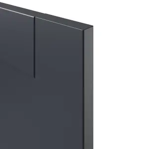 GoodHome Ashmead Matt midnight blue Shaker Larder Cabinet door (W)300mm (H)1287mm (T)16mm