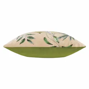 Wylder Leilani Riverine Printed Chenille Feather Rich Cushion