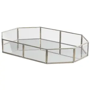 Beliani Glam Tray CHABRIS Mirrored Silver