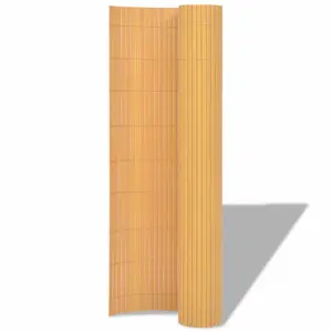 Double-Sided Garden Fence (3m x 0.9m) Yellow