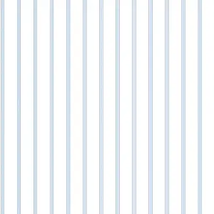 Galerie Smart Stripes 2 Blue Napkin Stripe Smooth Wallpaper