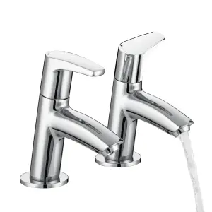 Bristan Divine Chrome effect Contemporary Basin Pillar Tap