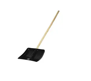 Wooden Handle Snow Shovel 120cm Scooper Spade