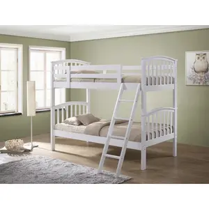 Elstree Single (3') Standard Bunk Bed White