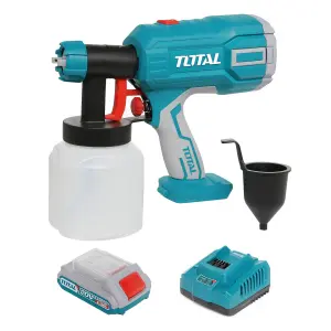 Total Li-Ion 20V Spray Gun (Battery & Charger Included) - TSGLI2001