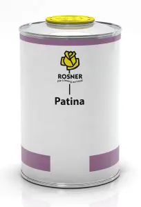 Rosner Patina 312 Black 1 Litre - Ready to Use Wood Stain Solution