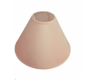 14" Cotton Coolie Lampshade - Peach