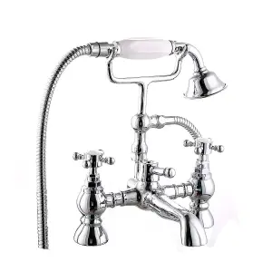 Eliseo Ricci Traditional English Balmoral Bath Shower Mixer