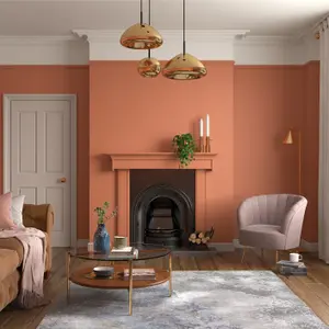 Dulux Trade Heritage Inca Orange Eggshell Wall paint, 750ml