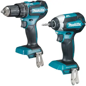 Makita 18v DLX2283 Brushless Kit DHP485 Hammer Drill DTD153 Impact Driver Bare