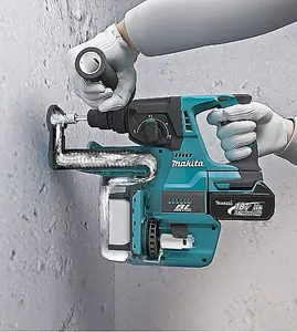 MAKITA DHR242RTJW 18v 3 function hammer SDS plus