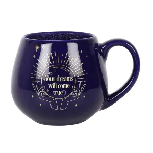 Something Different Fortune Teller Colour Changing Mug Blue (One Size)