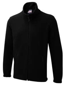 The UX Full Zip Fleece UX5 - Black - 4XL - UX Full Zip Fleece