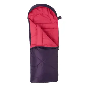 Mountain Warehouse Childrens/Kids Summit Mini Sleeping Bag Purple (One Size)