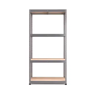 RB BOSS Garage Shelving Unit 4 Shelf MDF Galvanised Steel (H)1800mm (W)900mm (D)400mm