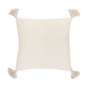 Gallery™ Cream Herringbone Indoor Cushion (L)45cm x (W)45cm