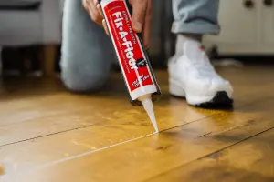 Fix-A-Floor Extra Strength Bonding Adhesive for Loose and Hollow Tiles, Wood, LVT & Laminate. Includes 2mm+ - Pack of 3